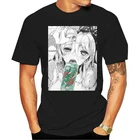 2019 крутая Мужская футболка с аниме Can Hentai, белая футболка