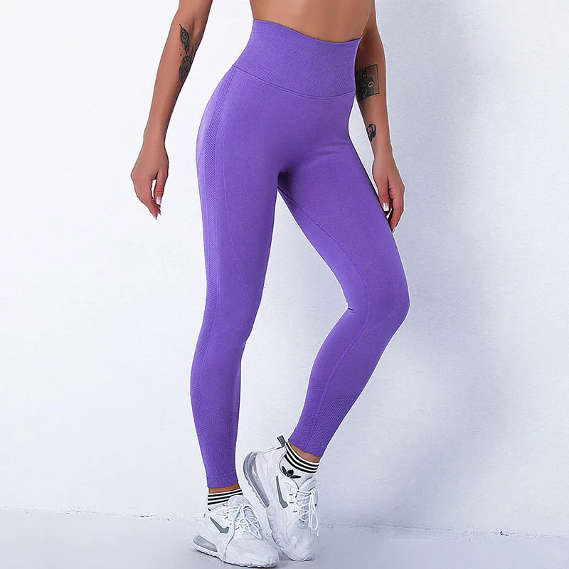 

Sexy Women Leggings High Waist Push Up Seamless Fitness Leggings Pants Squat Proof Gym Running Sports Tights Workout Sportswear