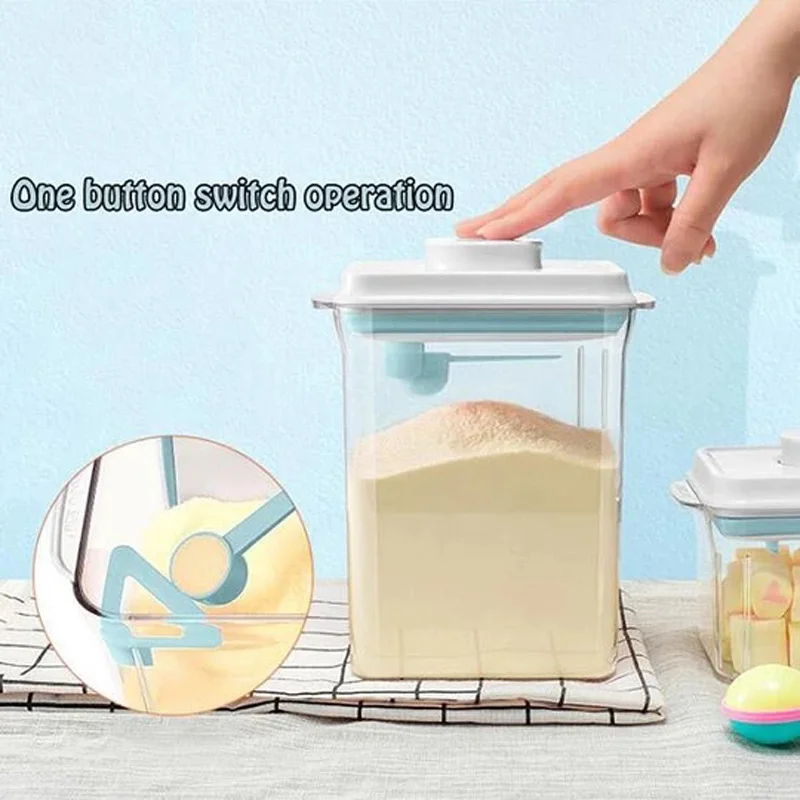 Контейнер для хранения продуктов, коробка для сухого молока, герметичный контейнер для орехов, Кухонный Контейнер для сортировки пищевых продуктов, Прямая поставка
