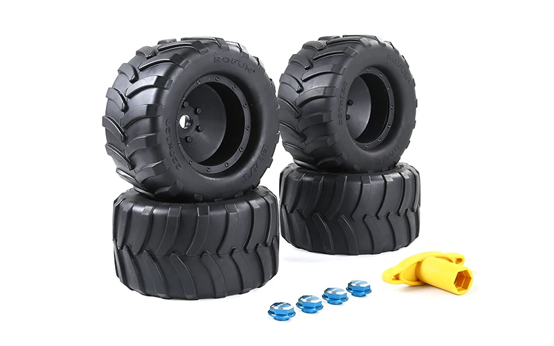 

ROFUN ROVAN X-MAXX Big X tires with CNC wheels