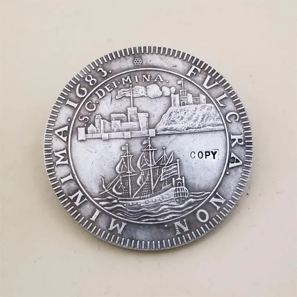 1683 медаль голландская Западная Индия компания (камера гронингии и оммели)
