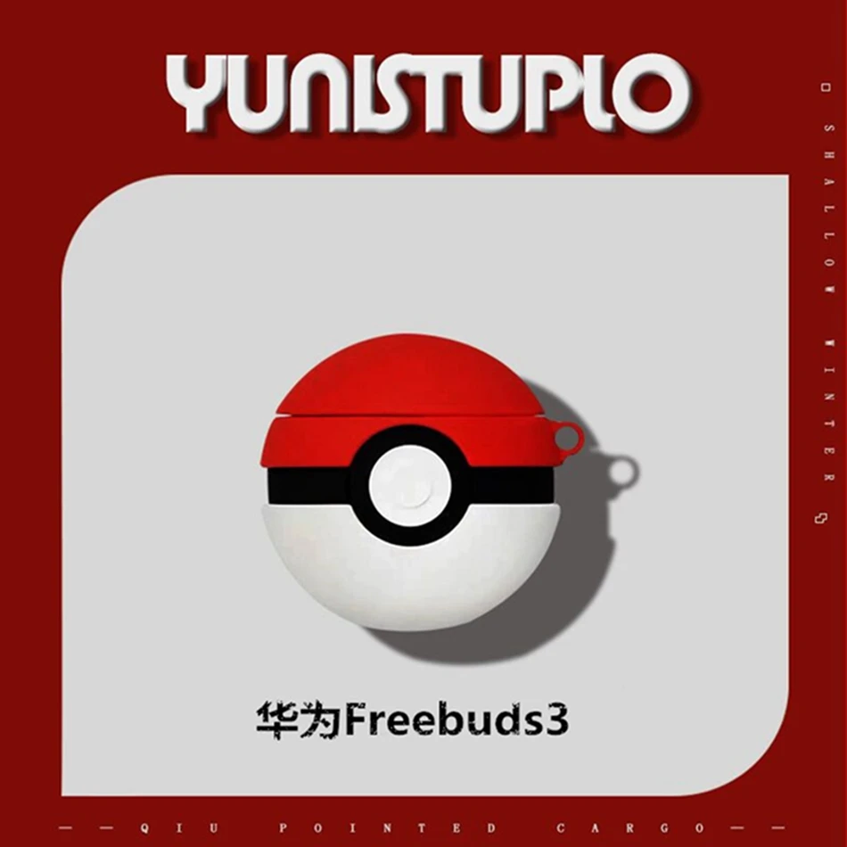 3D мультяшный чехол для наушников для huawei Freebuds 3 чехол милый медведь свинья силиконовый чехол для huawei Freebuds 3 Pro чехол s с брелком