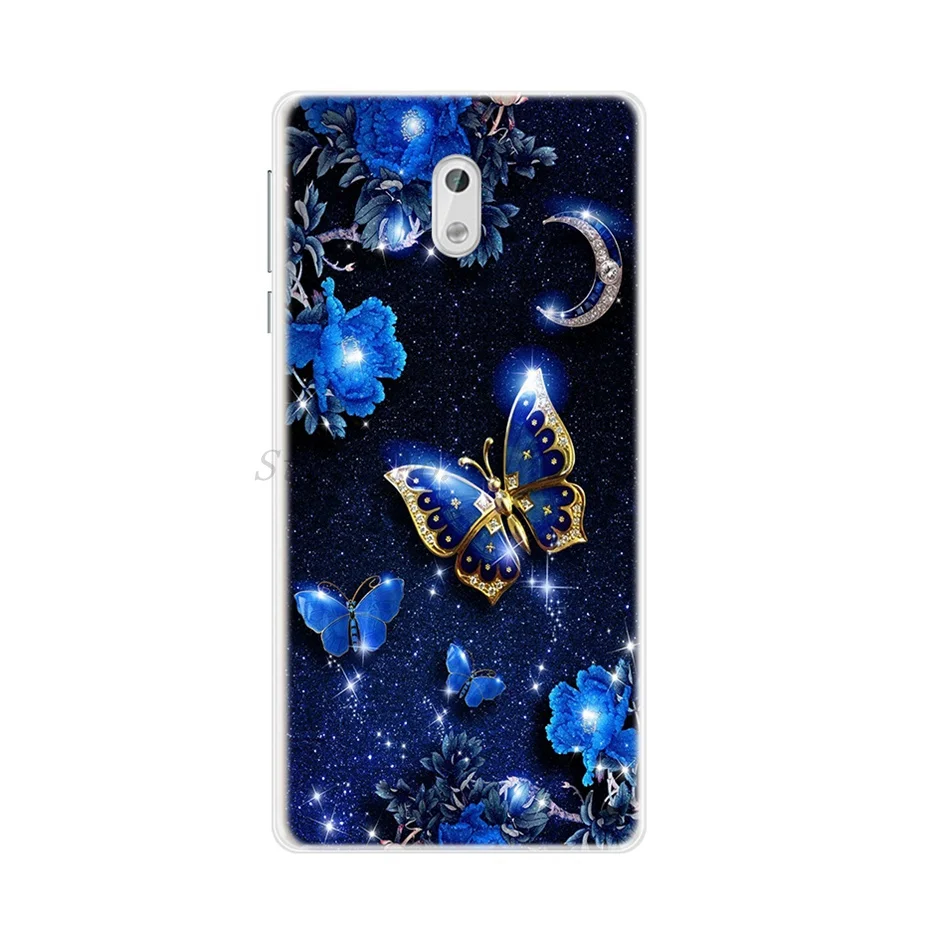 Силиконовый чехол для Nokia 3 1 2018 с милым рисунком кота мягкий из ТПУ TA-1032 чехлы