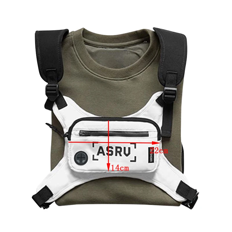 

Fashion Chest Rig Bag For Men Waist Bag Hip hop streetwear functional Tactical Chest Mobile Phone Bags Male chest Pack Casual 78