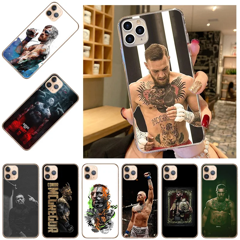 Силиконовый чехол Conor Mcgregor для iPhone 13 12 Mini 11 Pro Max 7 8 Plus SE 2020 XS XSMax X XR | Мобильные