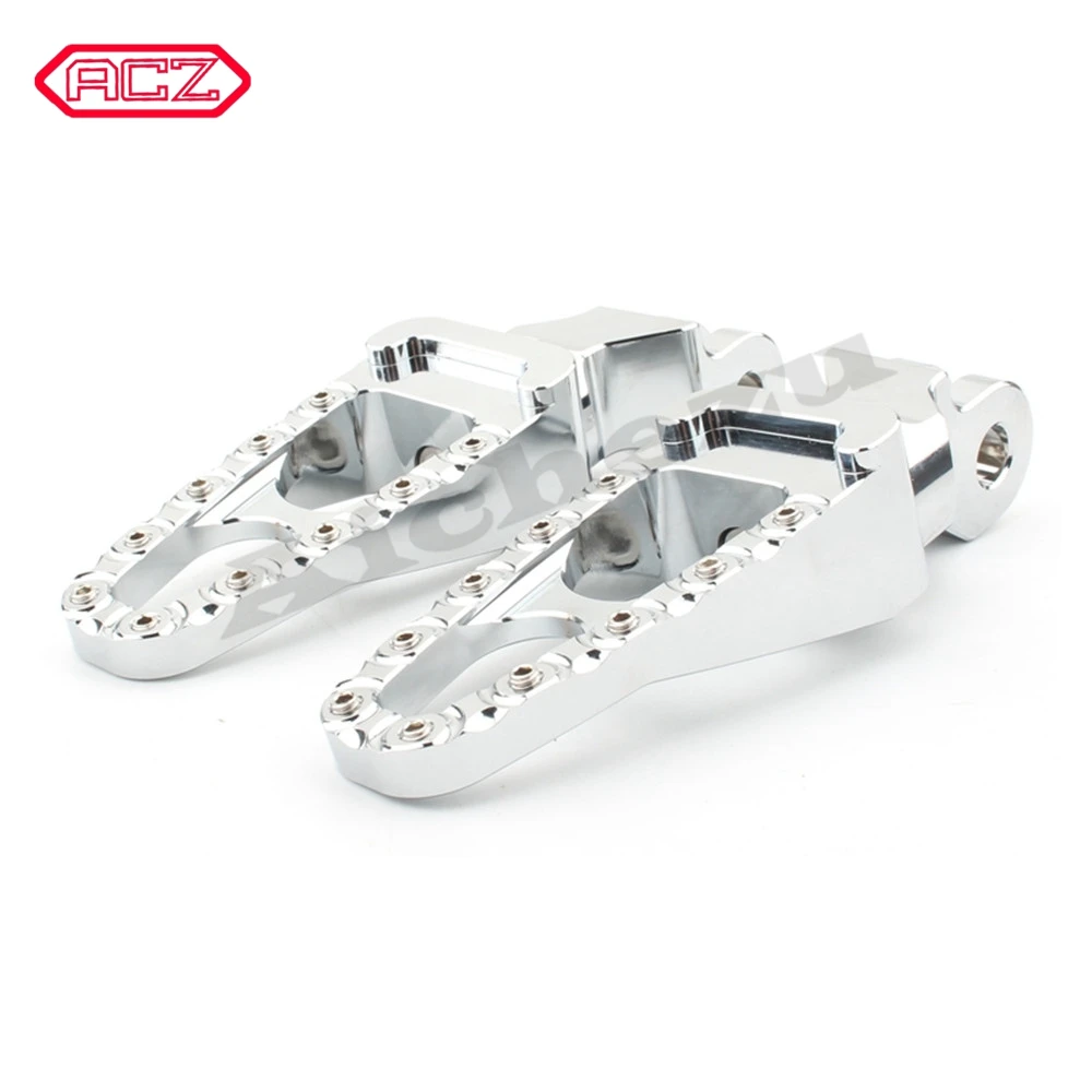 

Motorcycle CNC Footrests Front Footpegs fit for Triumph Bonneville SE T100 T900 Thrunxon 1200 Scrambler Off-road Style