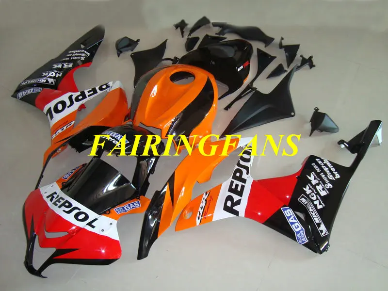 Комплект обтекателей для мотоцикла HONDA CBR600RR F5 07 08 CBR 600 RR 600RR CBR600 2007 2008 красная