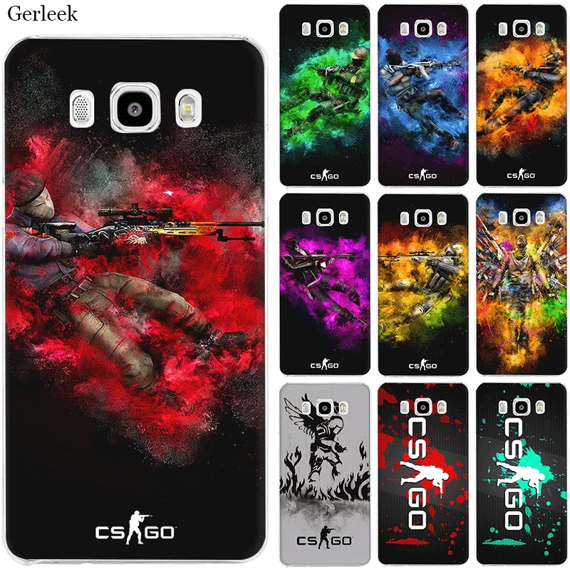 Чехол для телефона samsung Galaxy A20 A30 A40 A50 A60 A70 A10 A3 A5 A6 A7 A8 A9 плюс Жесткий Counter Strike CS GO