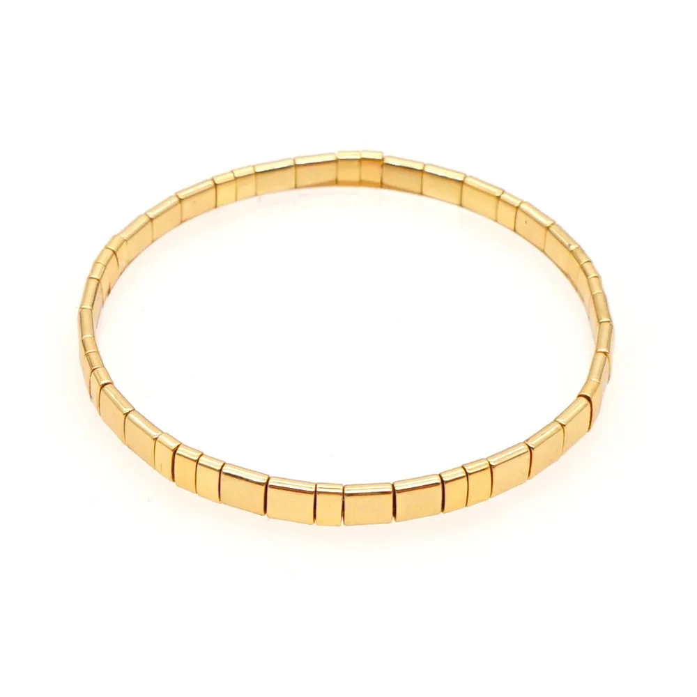 

Go2boho Miyuki Bracelet Tila Beads Bracelets Women Wen Classic Couple Jewelry Gift Pulseras 2021 Fashion Gold Tila Bead Bileklik