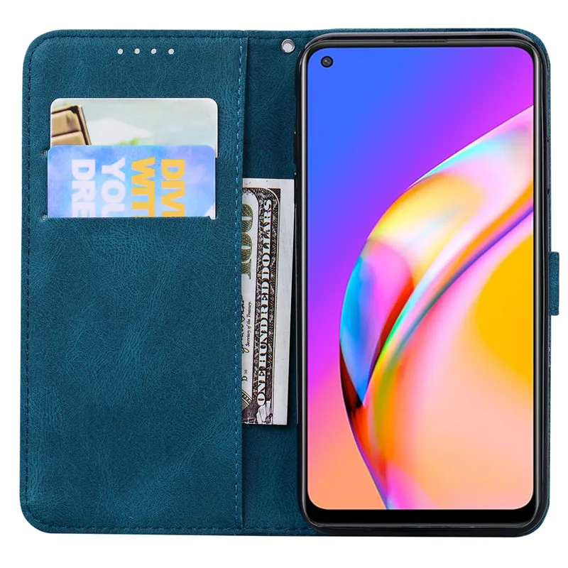 

Butterfly Leather Phone Case For OPPO A94 A74 A73 A31 A72 A52 A92 FindX2 Lite Neo Reno4 Z 5G Card Holder Wallet Bag Flip Cover