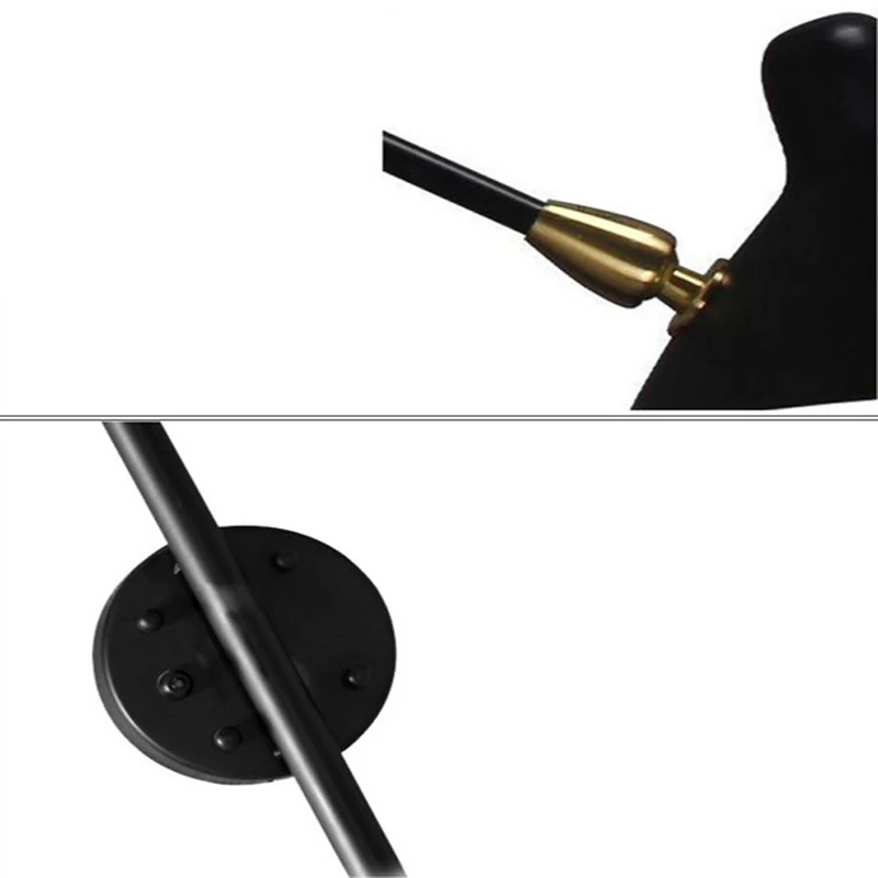 

Spider Floor Lamp Tripod Arm Stand Light Nordic Adjustable Industrial Designer Loft Bedroom Living Room Decor Indoor Lighting