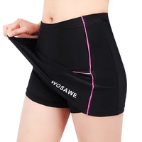 womens cycling bicycle shorts pant skirt shockproof team sports safety sportswear running skort