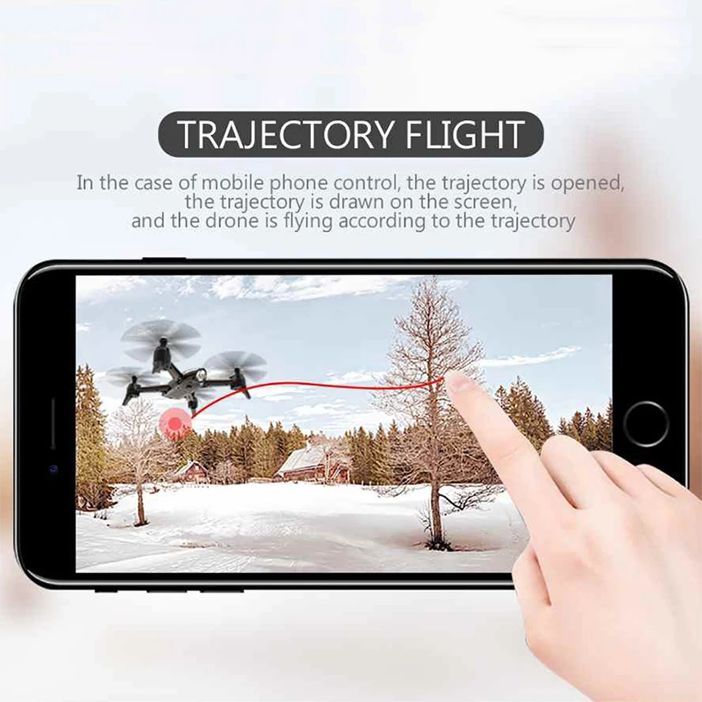 SG106 RC Drone Smart Quadcopter 1080P Dual Camera Real time Wide Angle Optical Aircraft Positioning Flow Helicopter Toys Kid | Электроника