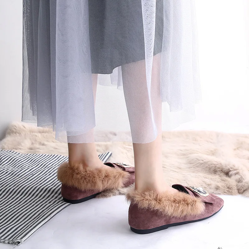 Женские мокасины из натуральной кожи на плоской подошве Размеры 35 43 зима