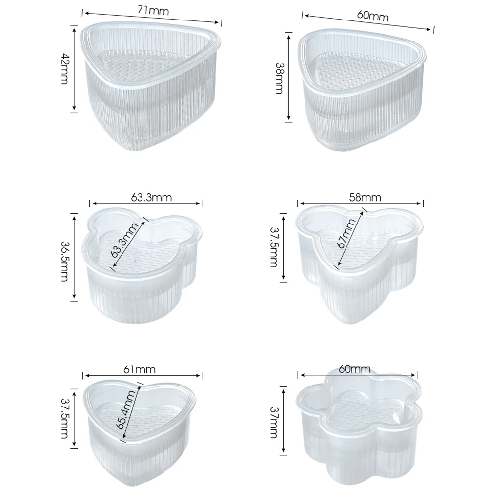 5 шт./компл. DIY Форма для суши рисовый онигири мяч еды треугольная форма комплект