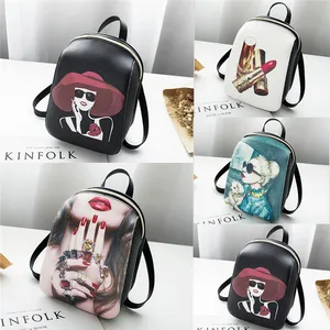 Женский рюкзак из искусственной кожи, мини-рюкзак для путешествий, 2019