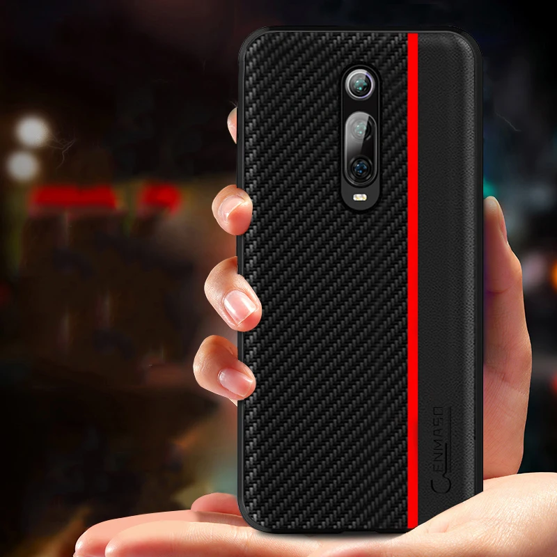 Чехол для Redmi K20 K30 волоконный кожаный чехол Xiaomi Mi Note 10 9 Lite SE 9T CC9E 8T 8 7 Pro 6A 7A 8A |