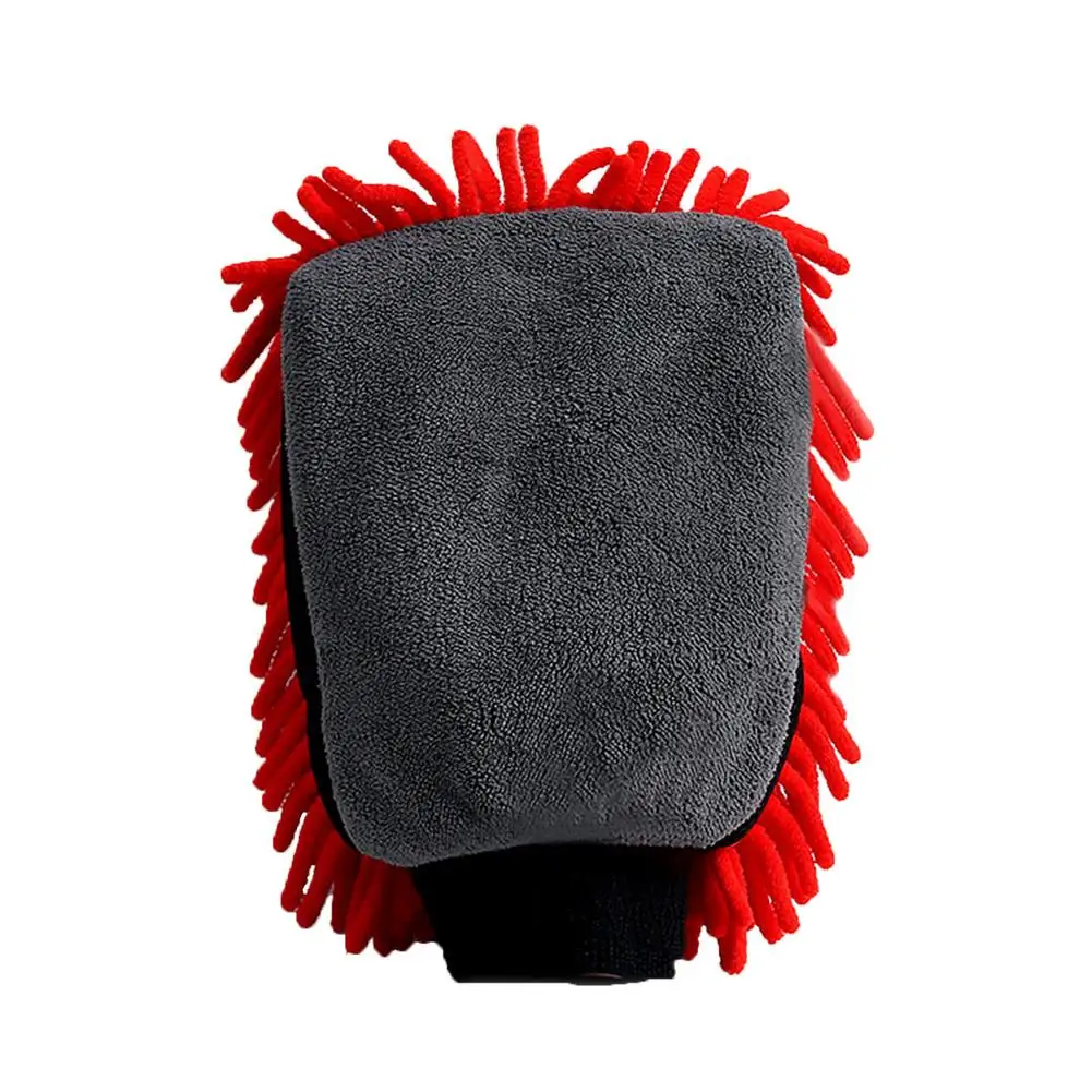 

1Pcs Ultra-Luxury Microfiber Car Wash Gloves Waterproof Washing Tool Multi-function Detailing Brush Auto Cleaning Accessories