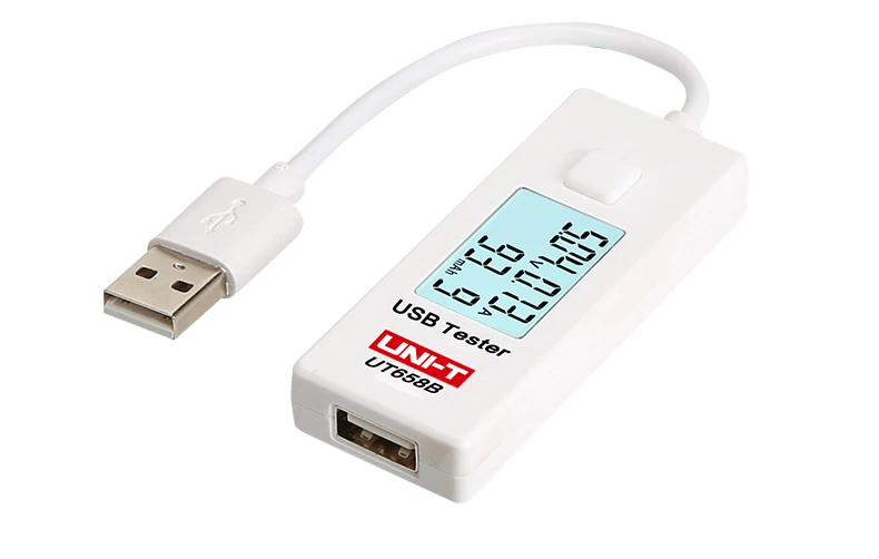 UNI-T UT658B USB тестер телефон компьютер зарядка Напряжение Ток энергии монитор ЖК-подсветка