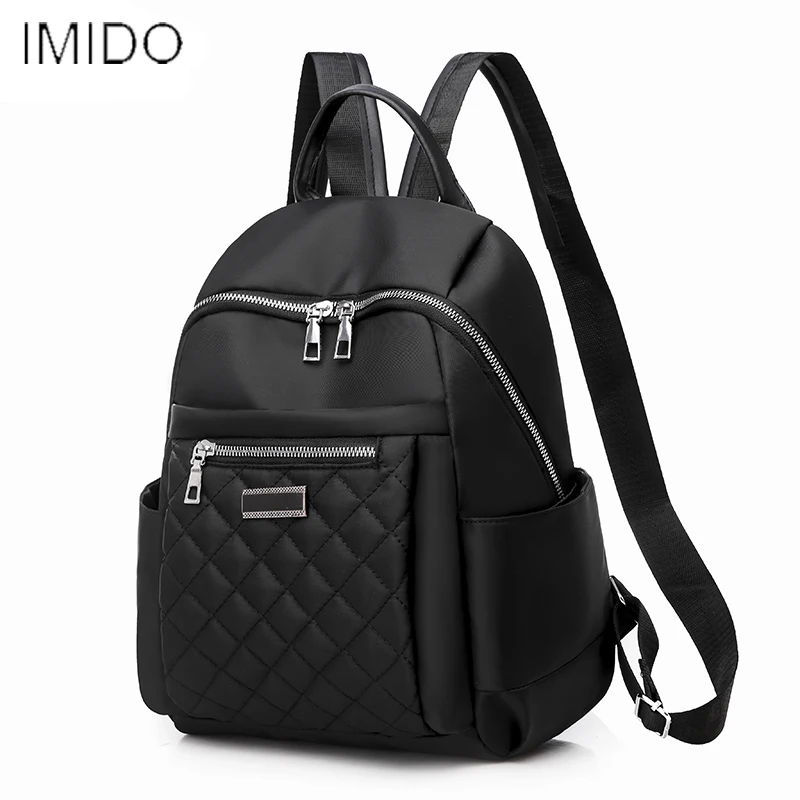 Роскошные брендовые сумки для женщин 2019 Новая мода ткань Оксфорд на молнии