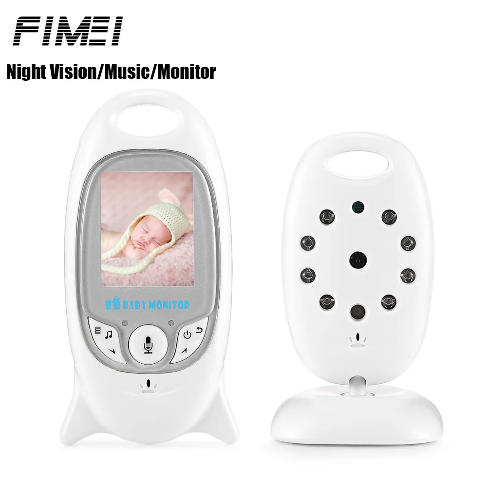 Беспроводной видео Детский Монитор ночное видение Двусторонняя радио детская