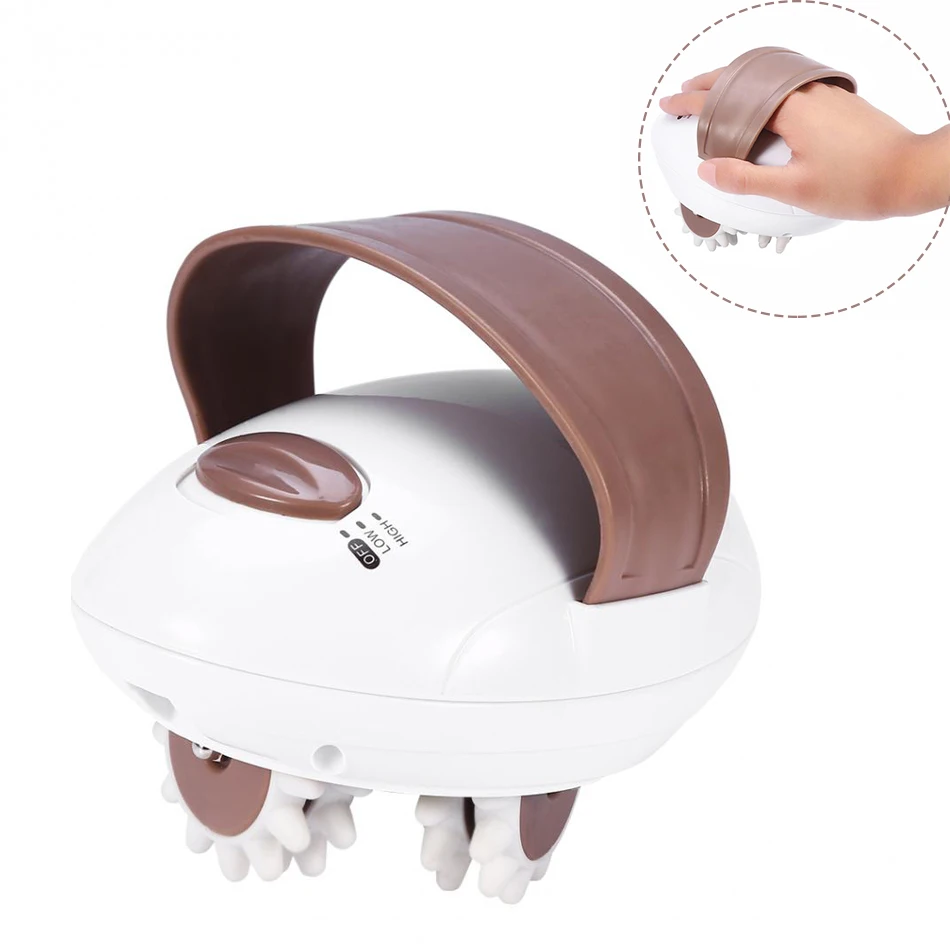 Электрический 3d массажер барабан для похудения ролик антицеллюлитный ног и