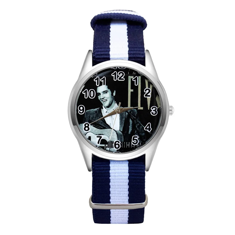 

Children's Wrist Watches Cute Cartoon Style Women Student Boy Girl Nylon Strap Quartz Clock JC64