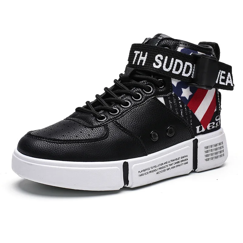 

High top men Sneakers hot sale mens shoes casual Outdoor sports basketball Breathable mesh fashion vulcanization running shoes