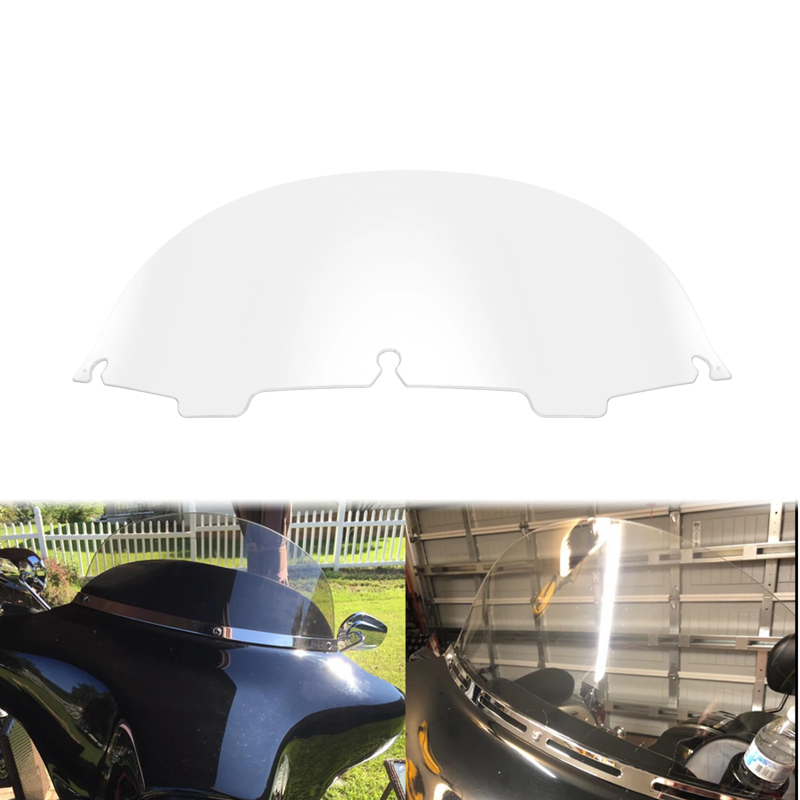 Обтекатель для лобового стекла мотоцикла 8 дюймов обтекатель Harley Touring Electra Street Glide