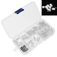 40 sets kit in box 2p 3p 4p 2 54mm pitch terminal housing pin header wire connectors adaptor xh kits