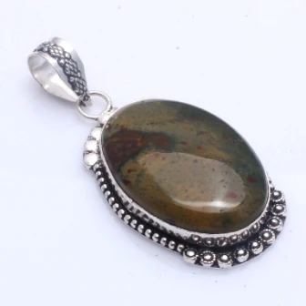 

Подлинная подвеска Rhyolite из серебра с покрытием из меди, 58 мм, P11672