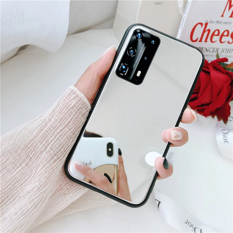 

Makeup Soft Mirror Case for Samsung Galaxy M51 S30 S20 S10 S9 S8 Plus S7 A50 A70 A71 A10 A20 A30 Note10 Note20 Ultra TPU Cover