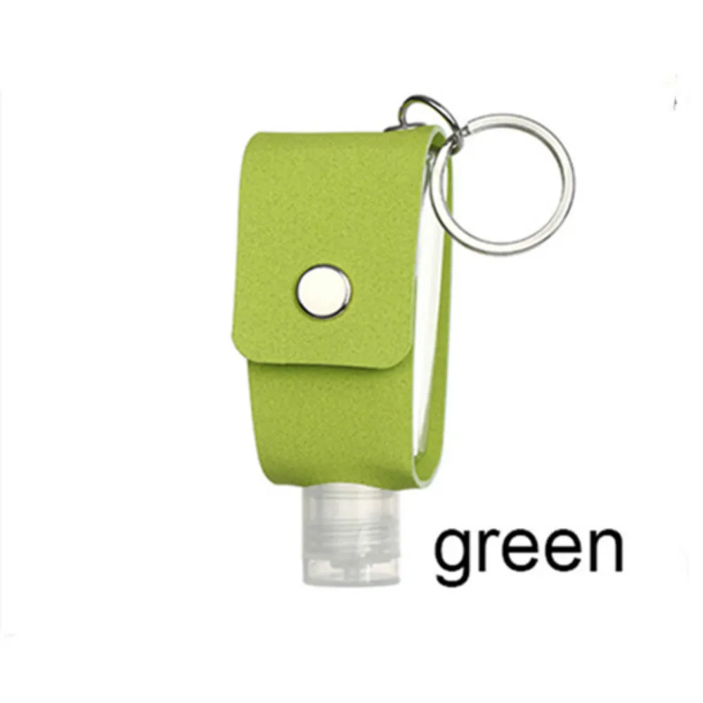 30ml Travel Portable Hand Sanitizer Bottle Keychain Holder Reusable Washing Gel Storage With Carrier | Красота и здоровье