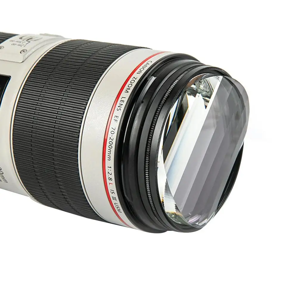 Фильтр для камеры линеарность стеклянная призма ручной калейдоскоп стеклянный