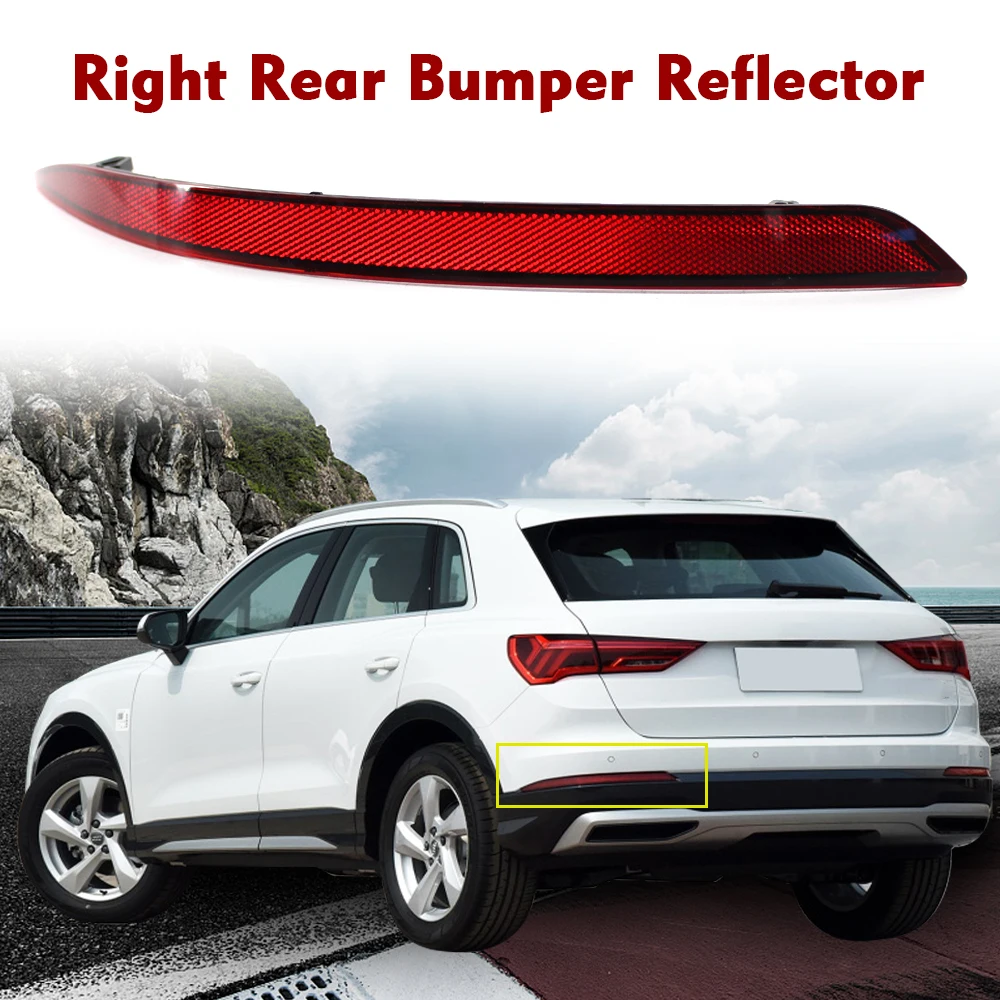 Отражатель заднего бампера для автомобиля красный бампер боковой габаритный