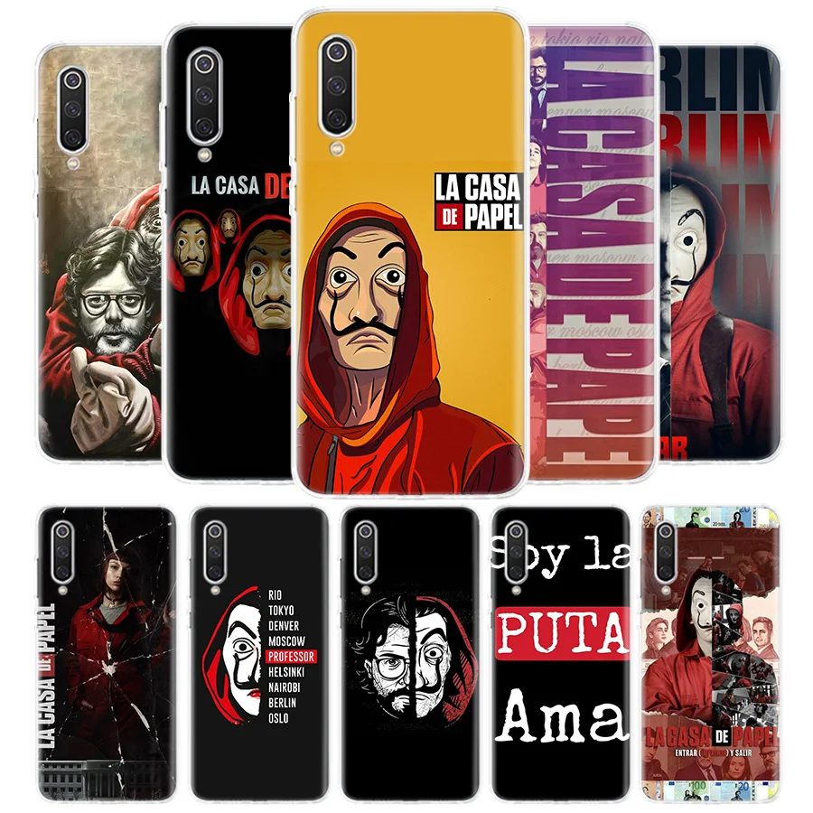 Чехол для телефона TV La Casa de papel Xiaomi Redmi Note 9S 9 8 8T 7 6 Pro 6A 4X 7A 8A S2 5A 5 Mi Lite CC9 F1 Coque|Бамперы| |