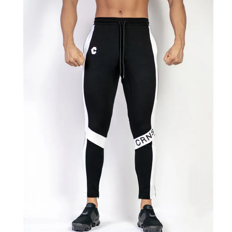 Мужские спортивные штаны для фитнеса 2019 мужские джоггеры тренировочные
