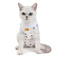 new pet cat postoperative recovery clothing cat clothes anti licking recovery weaning clothes strawberry costume cute cozy cats