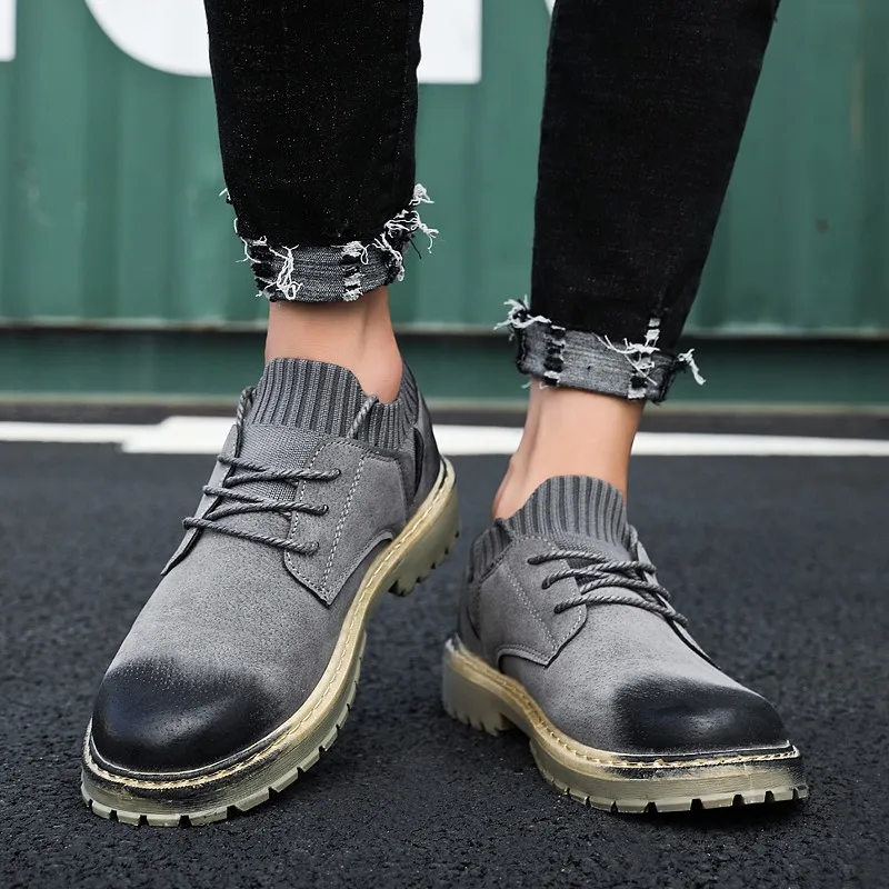 Мужская повседневная обувь новые стильные носки Zapato Модные дышащие низкие