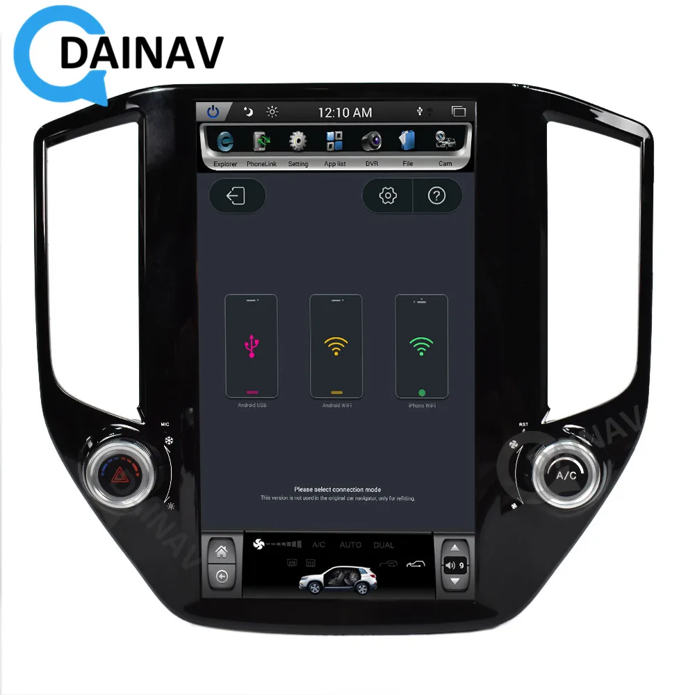 Автомобильный радиоприемник 14 дюймов мультимедийный Видео Стерео DVD-плеер для