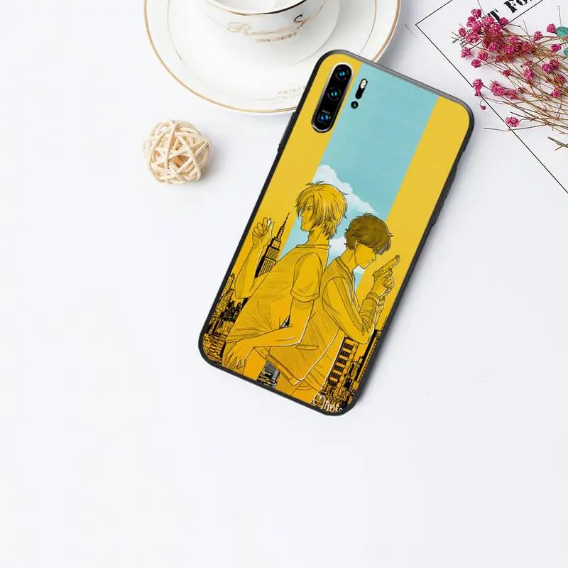 

Banana Fish Anime for huawei p20 case for huawei p30 p40 pro mate 10 20 30 pro lite p smart y7 2019 plus nova 3I cases cover