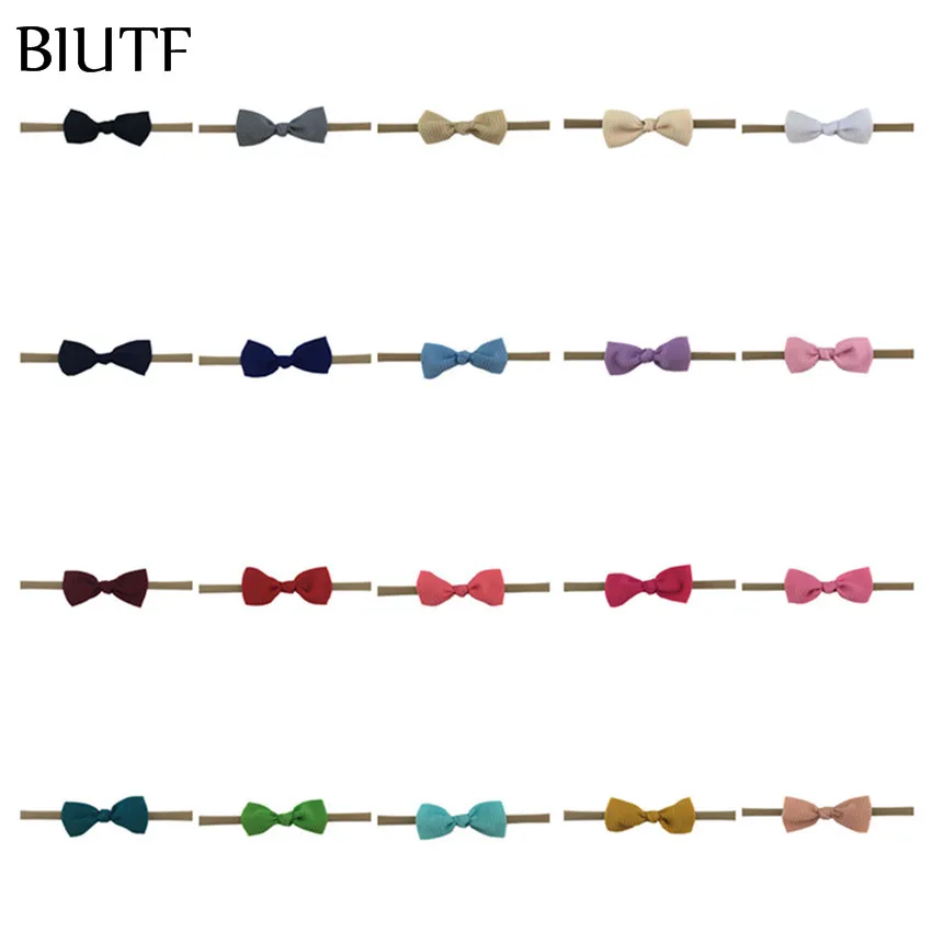 20 шт./лот шикарная эластичная нейлоновая повязка на голову с 3 2 ''Seersucker