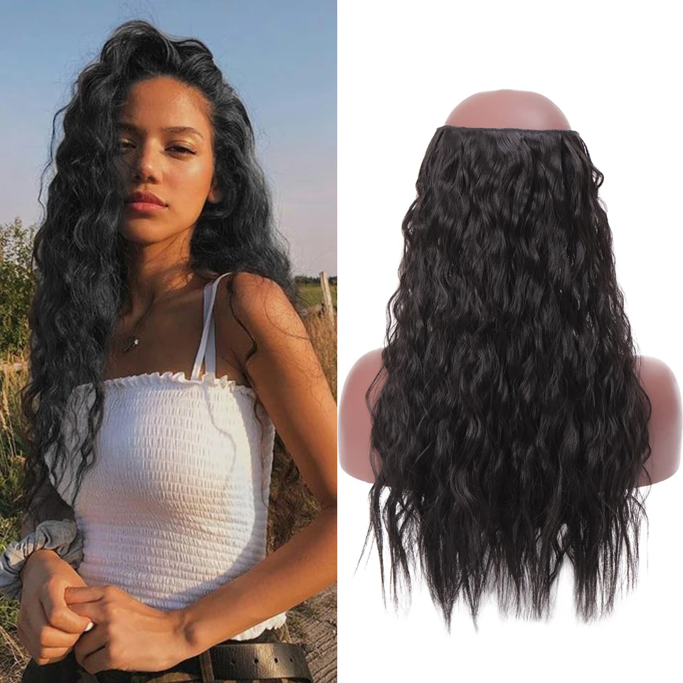 AILIADE 5 роликов Синтетические длинные кукурузы зажим для перманентной завивки