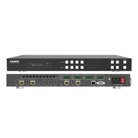 4x4 hdbaset matrix 4k60hz 444 hdcp 2 2 4x hdmi in 4x hdbaset out with 4x receivers