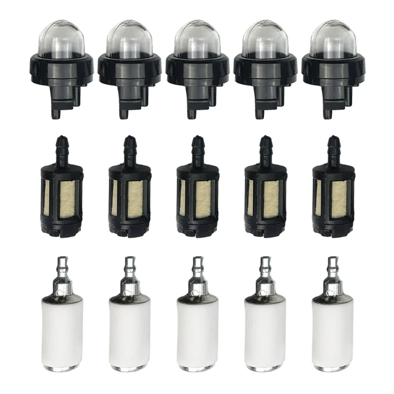 

Gas Fuel Filter Primer Bulb Kit for Poulan 530095646 Trimmer Chainsaw Blower K3KA