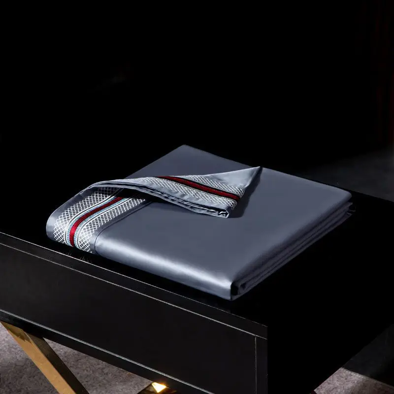 1000TC Egyptian cotton flat bed sheet king size High-end premiumrbed sheets Solid color twin queen lines | Дом и сад