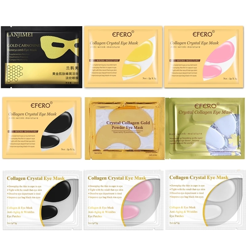 

Gel Sleep Ice Patch Eye Mask Skin Care Collagen Crystal Eye Mask Anti Wrinkle Eye Care Dark Circles Remove Anti-Aging Eye Patch