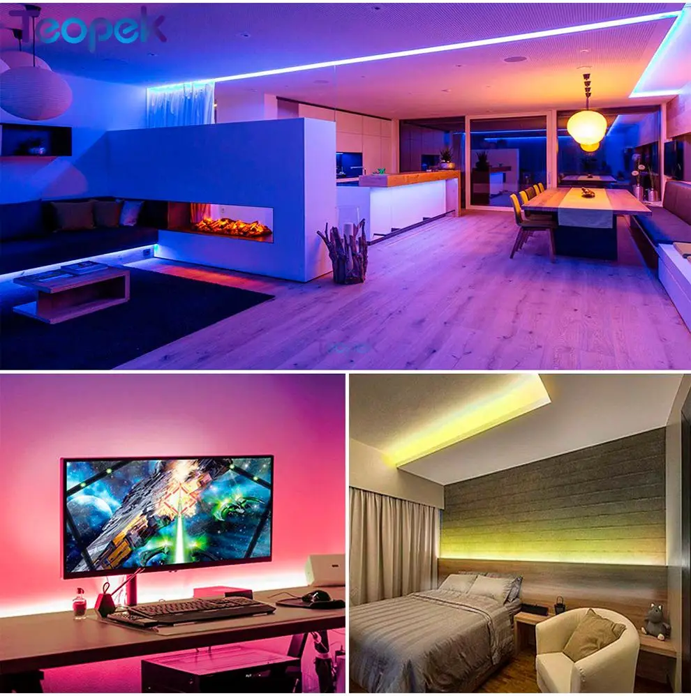 Двухрядные гибсветодиодный светодиодные ленты 5050 RGBW RGBWW RGB холодный белый теплый