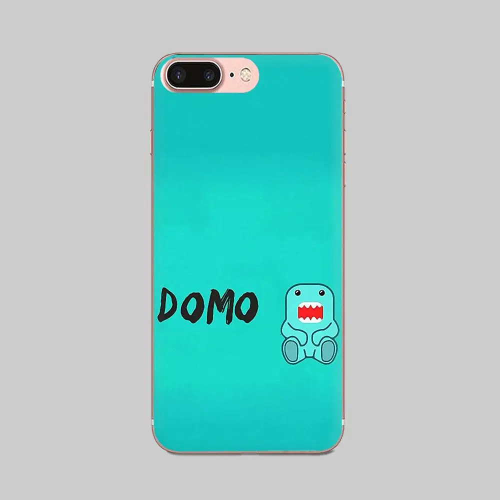 Простой Domo Kun Мягкий ТПУ чехол для Apple iPhone 4 4S 5 5C 5S SE 6 6S 7 8 11 Plus Pro X XS Max