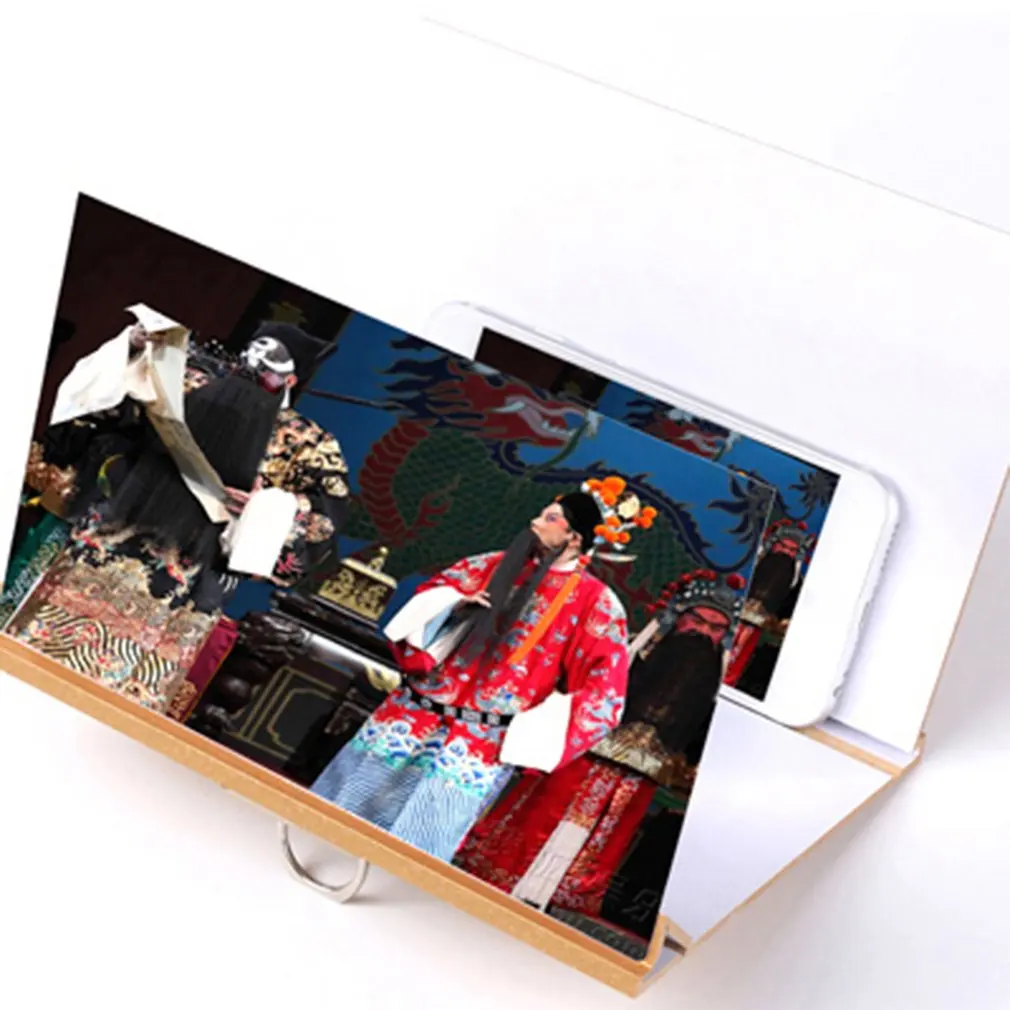 

Portable 5.7 InchFolding Enlarged Screen Mobile Phone Amplifier Magnifier Bracket Stand Expander Holder Display Stand